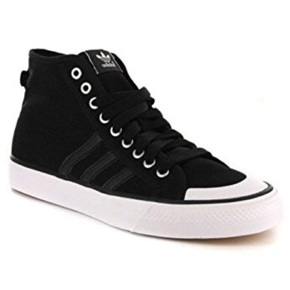 adidas nizza high tops black